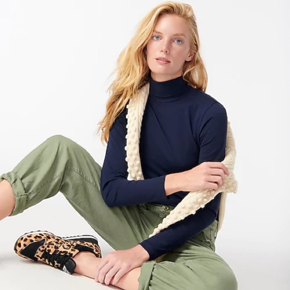 J. Crew Tissue Turtleneck